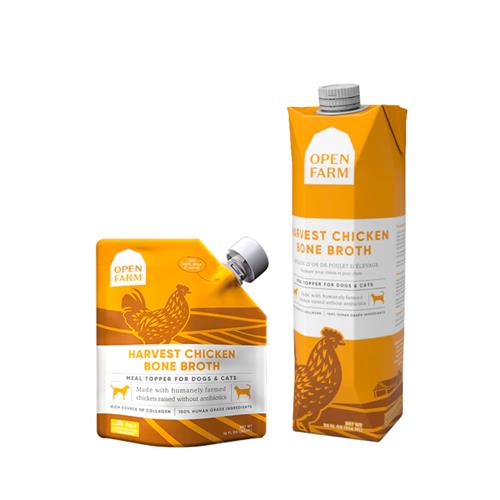 Open Farm Dog/Cat Chicken Bone Broth Topper