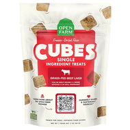 Open Farm Dog Treats FD Raw Cubes Beef Liver 3 oz