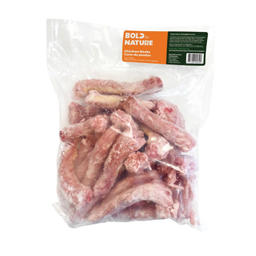 Bold by Nature Dog Frozen Whole Chicken Necks 2lb