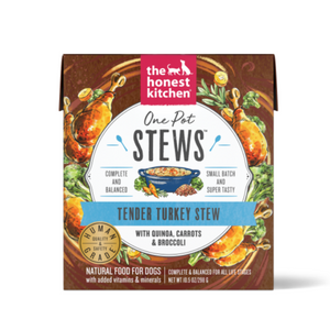 Honest Kitchen Dog One Pot Stews Tender Turkey Stew 10.5oz