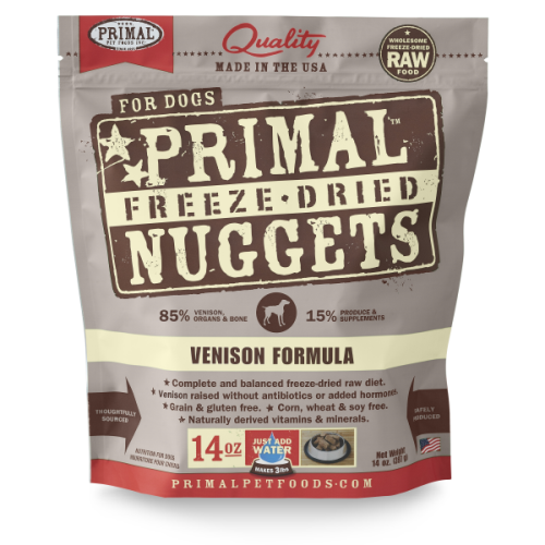 Primal Dog Freeze Dried Venison