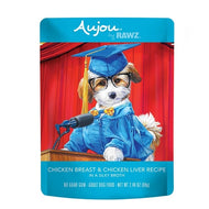 Aujou by Rawz Dog Shredded Chicken Breast & Chicken Liver Pouch 69g