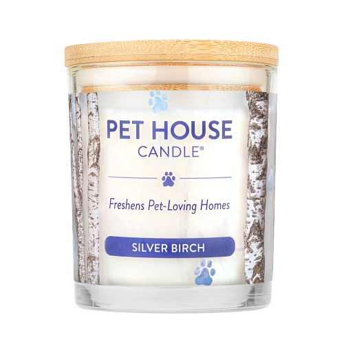 One Fur All Silver Birch Pet Safe Candle