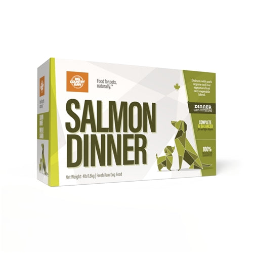 Big Country Raw Dinner Carton Salmon 4Lb