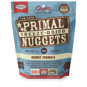 Primal Cat Freeze Dried Rabbit - 14oz