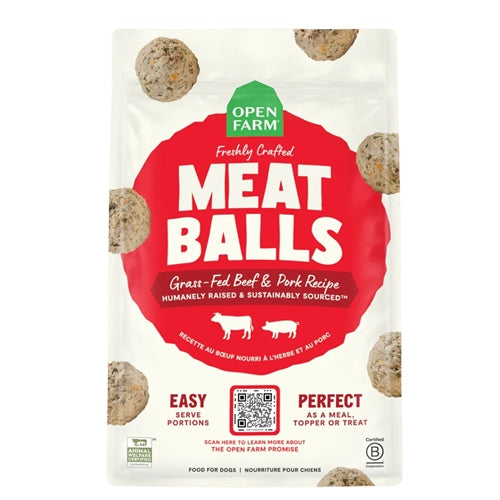 Open Farm Dog Freshly Crafted Meatballs Beef & Pork
