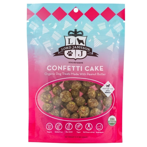 Lord Jameson – Confetti Cake – Colored Coconut Shreds & Peanut Butter – 6oz