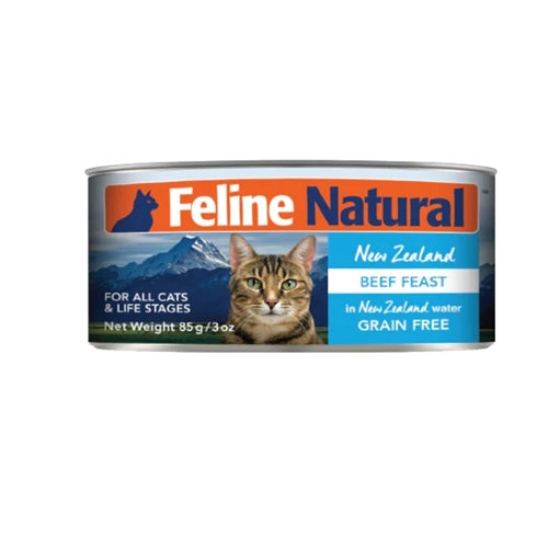 Feline Natural Cat Beef Can 3oz