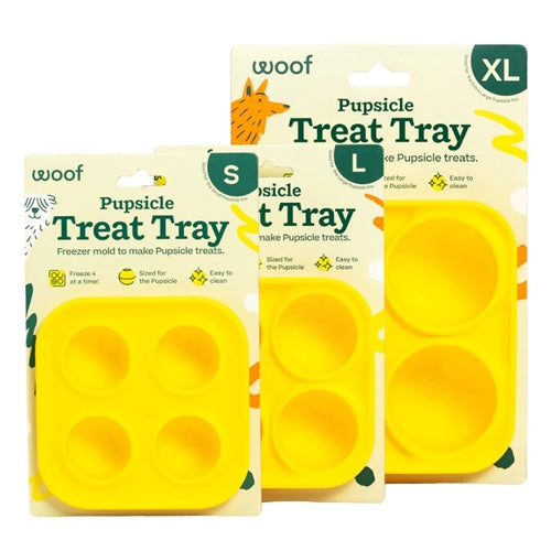 DIY dog treat tray for pupsicle