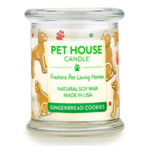 One Fur All Gingerbread Cookies Pet Safe Candle