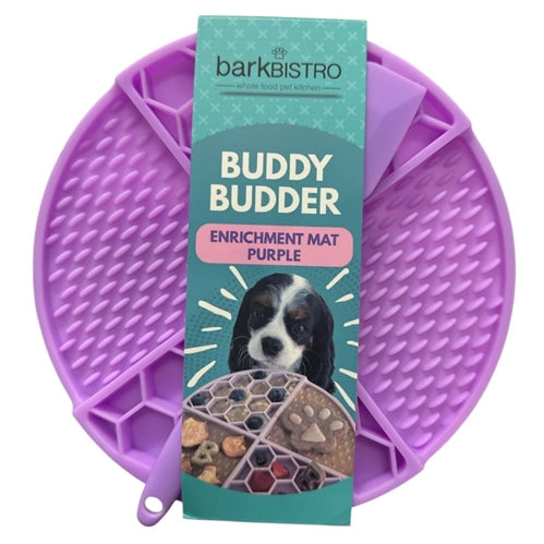 Bark Bistro - Enrichment Mat + Spatula - Purple