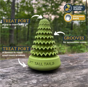 Tall Tails - Natural Rubber Evergreen Toy