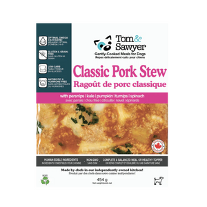 Tom&Sawyer Dog Gently Cooked Classic Pork Stew 454g