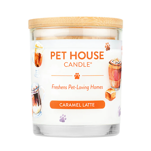 Pet House Caramel Latte Pet Safe Candle
