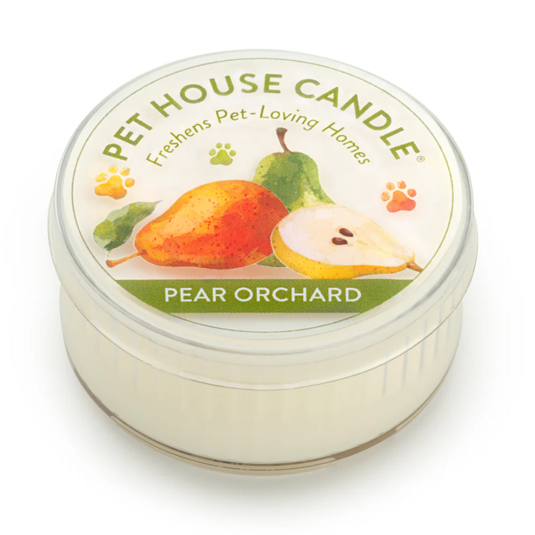 Pet House by One Fur All - Pear Orchard Mini Candle 1.5 oz