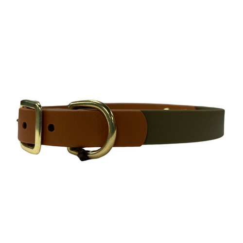 Moss Dog The Neutral Collection Collar - Coyote