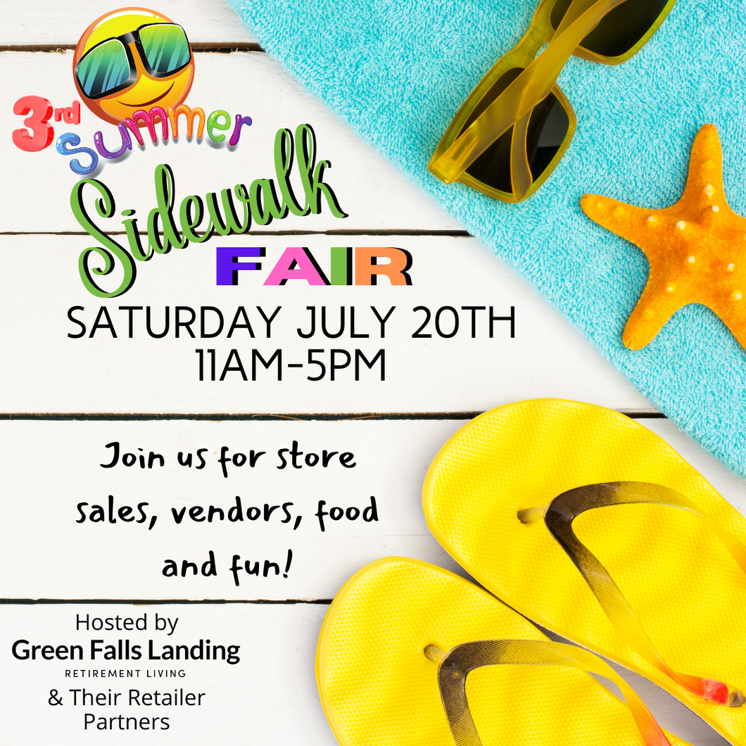 Summer Sidewalk Fair Registration