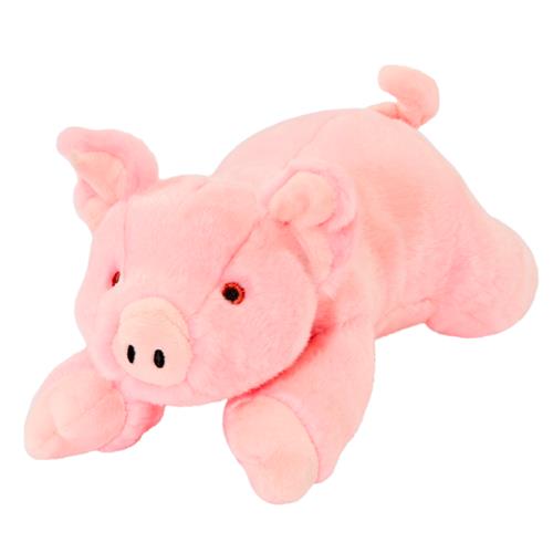 Fluff & Tuff Medium Petey Pig