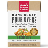 Honest Kitchen Dog GF Pour Overs Bone Broth Chicken Stew 5.5oz