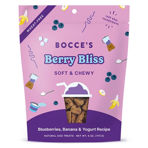 Bocce's Bakery Dog Soft & Chewy Berry Bliss Smoothie 6oz