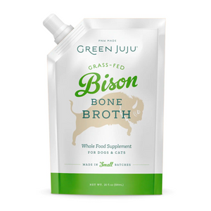 Green Juju Dog/Cat Bone Broth Bison - 20oz