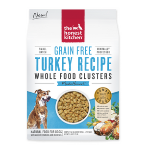 Honest Kitchen Dog GF Clusters Turkey