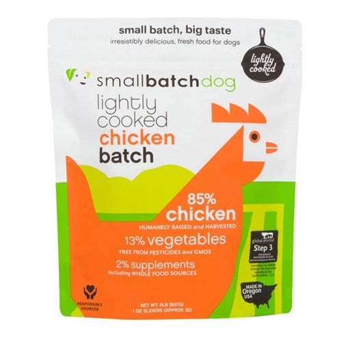 smallbatch dog Lightly Cooked Chicken