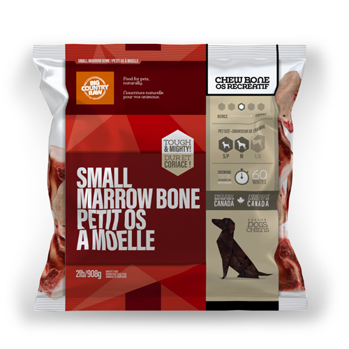 Big Country Raw Beef Marrow Bone Small 2lb – House of Paws Pet