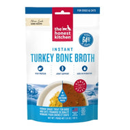 Honest Kitchen Daily Boosters Instant Turkey Bone Broth Turmeric 3.6ozf