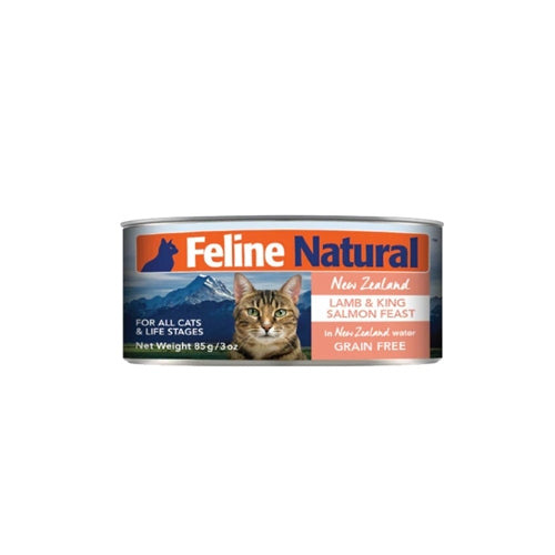 Feline Natural Cat Lamb & King Salmon Feast Can 3oz