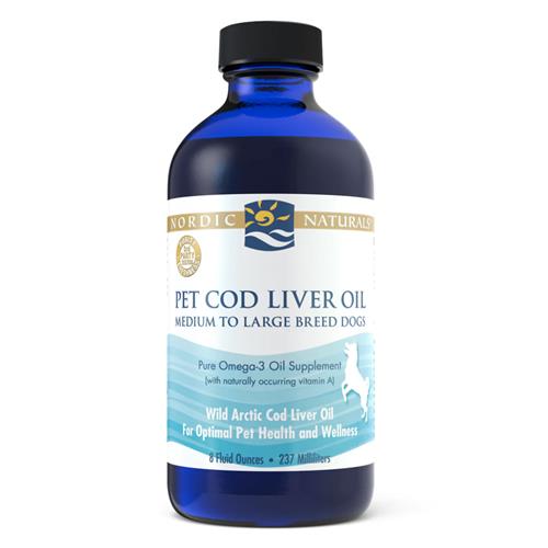 Nordic Naturals Pet Cod Liver Oil - 8 Fluid Ounces