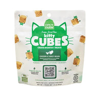 Open Farm Cat Treats Kitty Cubes Chicken & Turkey 1.5oz