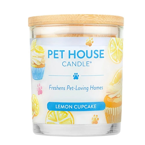 One Fur All Lemon Cupcake Pet Safe Candle