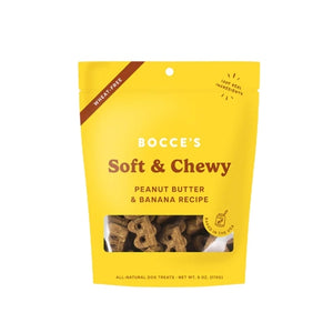 Bocce's Bakery Dog Soft & Chewy Peanut Butter & Banana 6oz