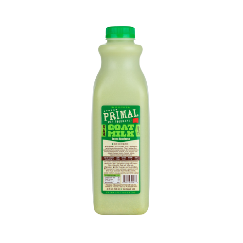 Primal Frozen Goats Milk Green Goodness Quart 32oz