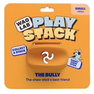 WAGLAB PlayStack The Bully Orange Dog Toy