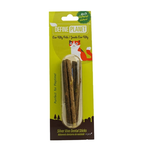 DEFINE Planet Silver Vine Dental Sticks for Cats