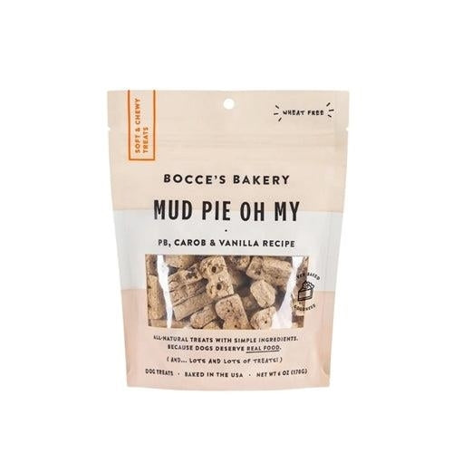 Paws Deals Bocce's Bakery Dog Soft & Chewy Mud Pie Oh My 6oz