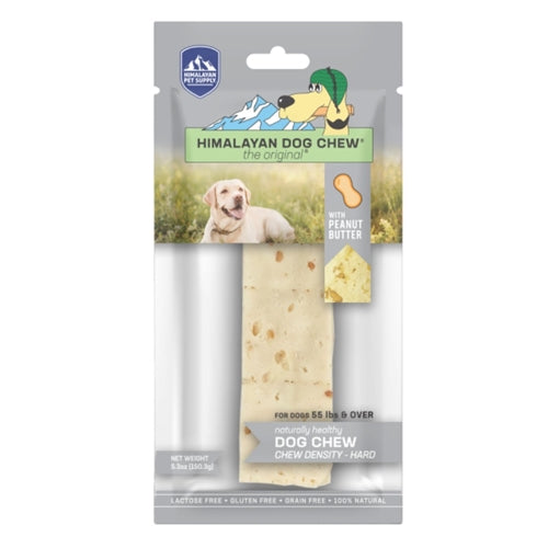 Himalayan Dog Chew Peanut Butter Xlarge (Gray - 55 lb and over)