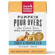 Honest Kitchen Dog GF Pour Overs Turkey & Pumpkin Stew 5.5oz