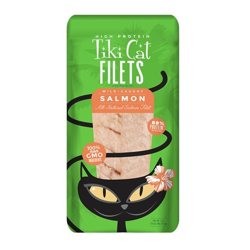 Tiki Cat Filets Salmon 1oz