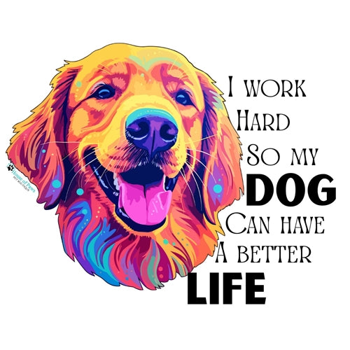 HoP Exclusive Sticker - Workin’ for the Woof
