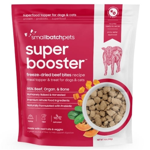 Paws Deals - smallbatch Freeze Dried Super Booster Beef Bites