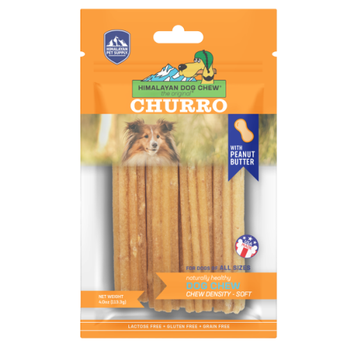 Himalayan Dog Yaky Churro Peanut Butter