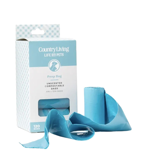Silver Paw Compostable Poop Bags- Unscented- 120