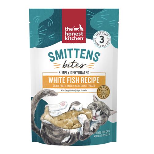 Honest Kitchen Cat Smittens Heart-Shaped Whitefish Treats 1.5oz