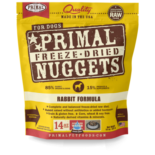 Primal Dog Freeze Dried Rabbit