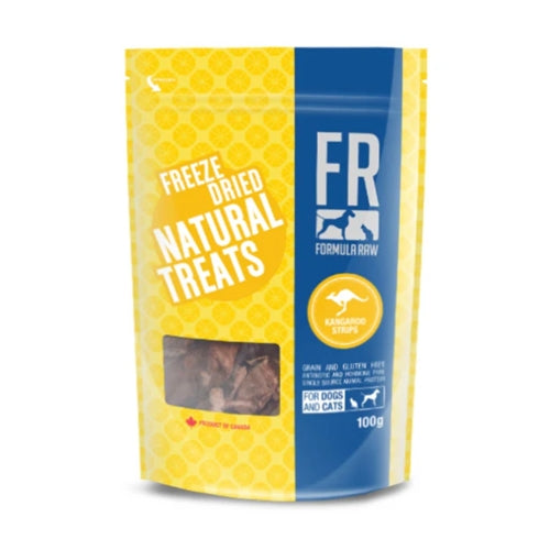 Formula Raw – Kangaroo Strip Treats – 100g