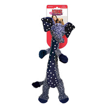 Load image into Gallery viewer, blue elephant with white polk-dots along it's stomach and ears, plush dog toy