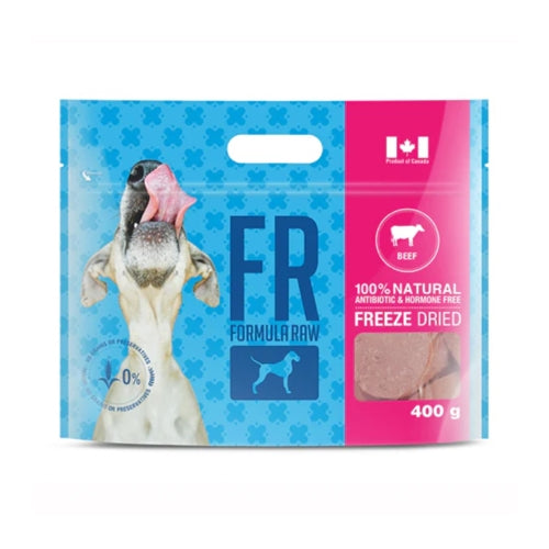 Formula Raw – Canine Freeze Dried Beef – 400g